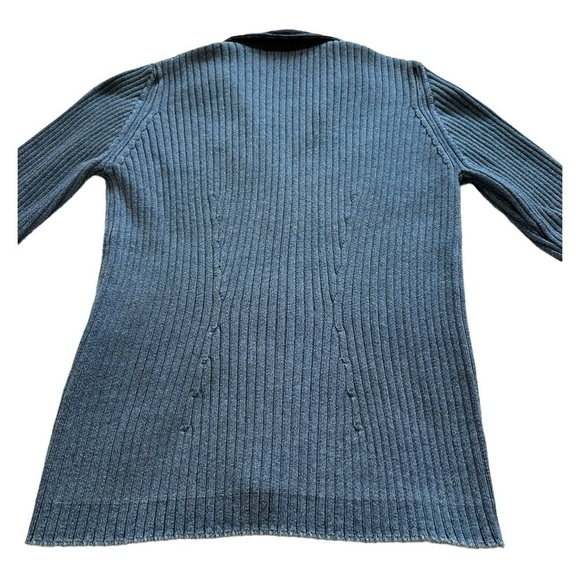 Blue Willi’s Cable Knit Cardigan Sweater - Size XL - Picture 4 of 11